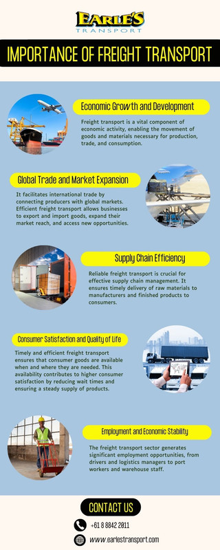 Importance of Freight Transport