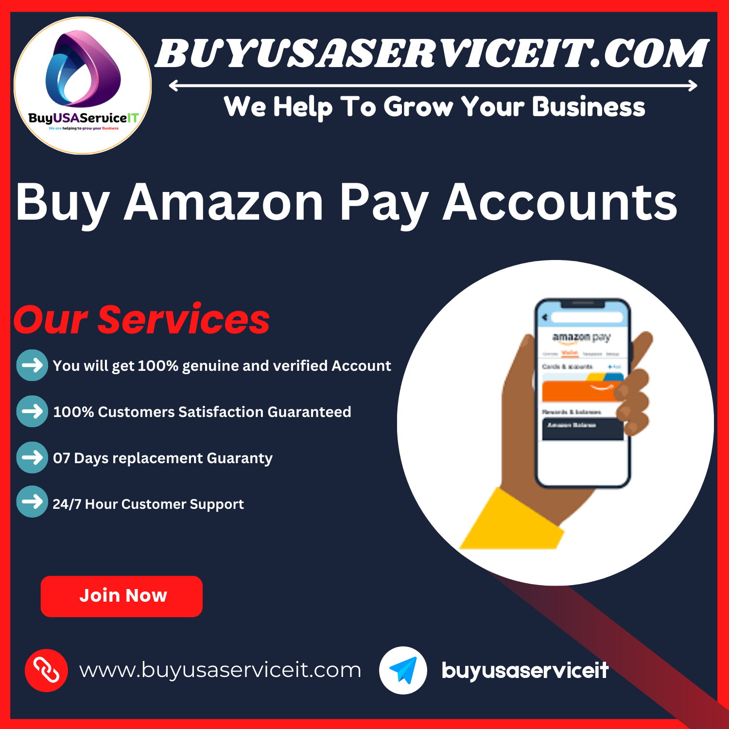 Buy Amazon Pay Accounts Online Payment Service Safe And Easy