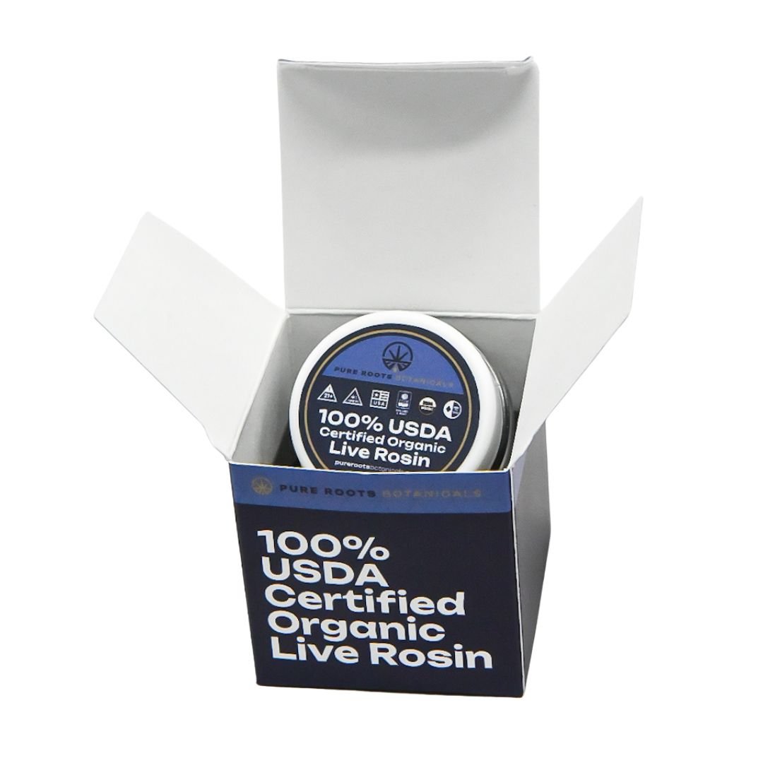 Straw Guava - Live Rosin Concentrate - USDA Certified Organic Hemp & CBD Products | Pure Roots Botanicals