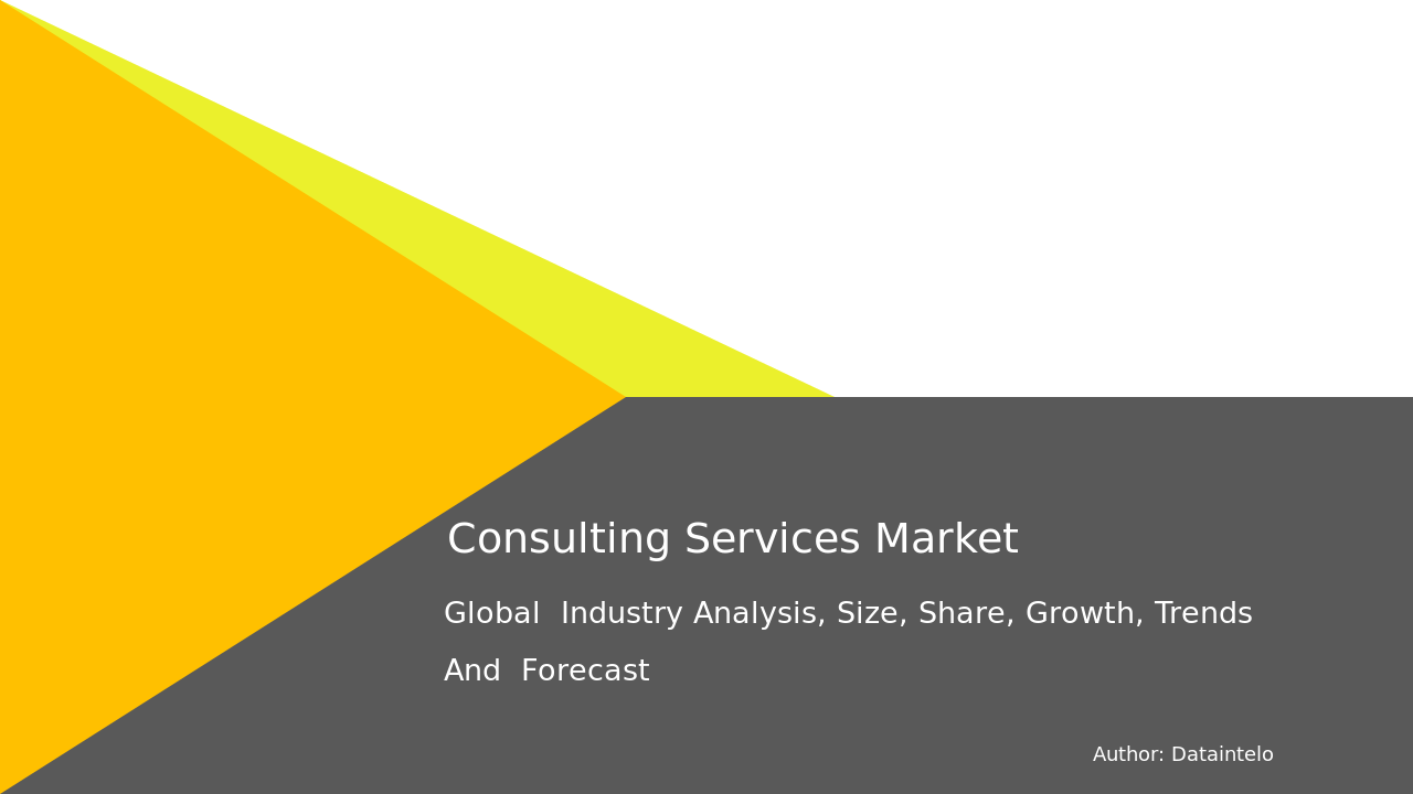 Enquiry Before Buying of Consulting Services Market Research Report 2032