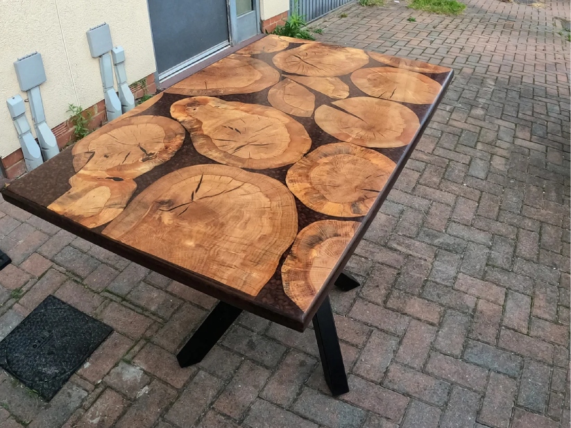 Buy Luxury Resin Dining Table | Handcrafted Epoxy Dining Table