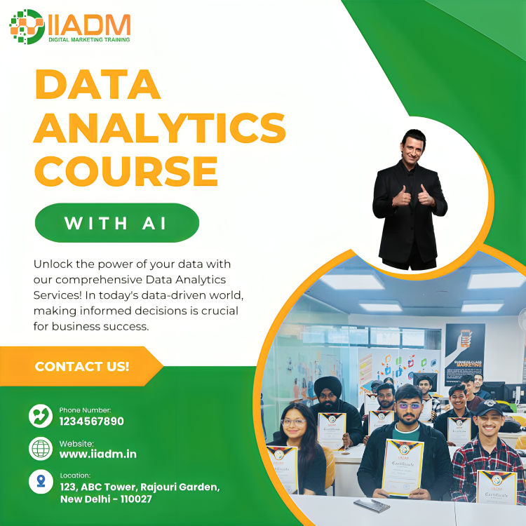 Data Analytics with AI Course in Rajouri Garden