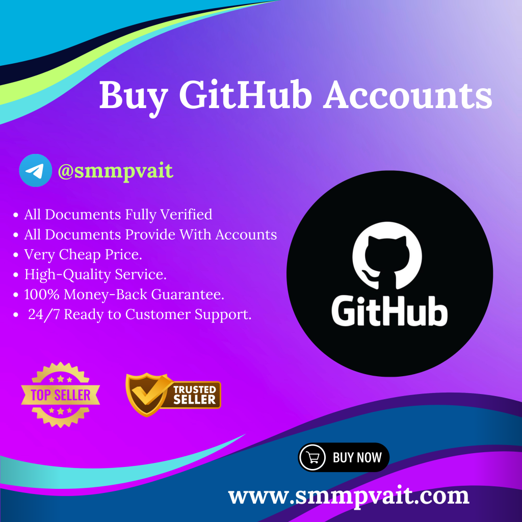 Buy GitHub Accounts - Achievement (PVA,Aged) SmmPVAiT