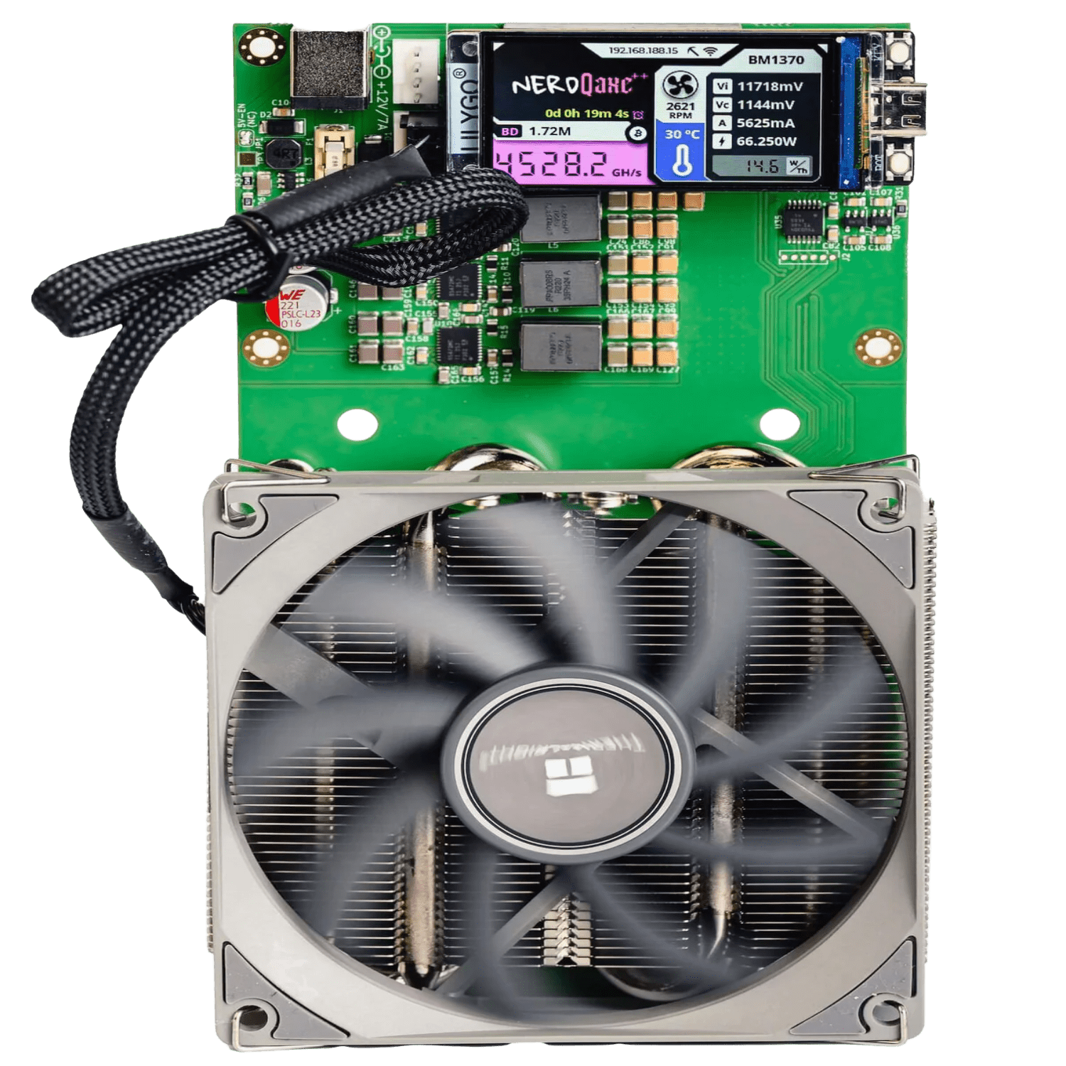 NerdMiner NerdQaxe++ (4.8TH/s) Realtime Profit, Specs & Cost | Mining Now