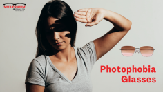 Photophobia glasses for light sensitivity at Millennium Optics Kampala