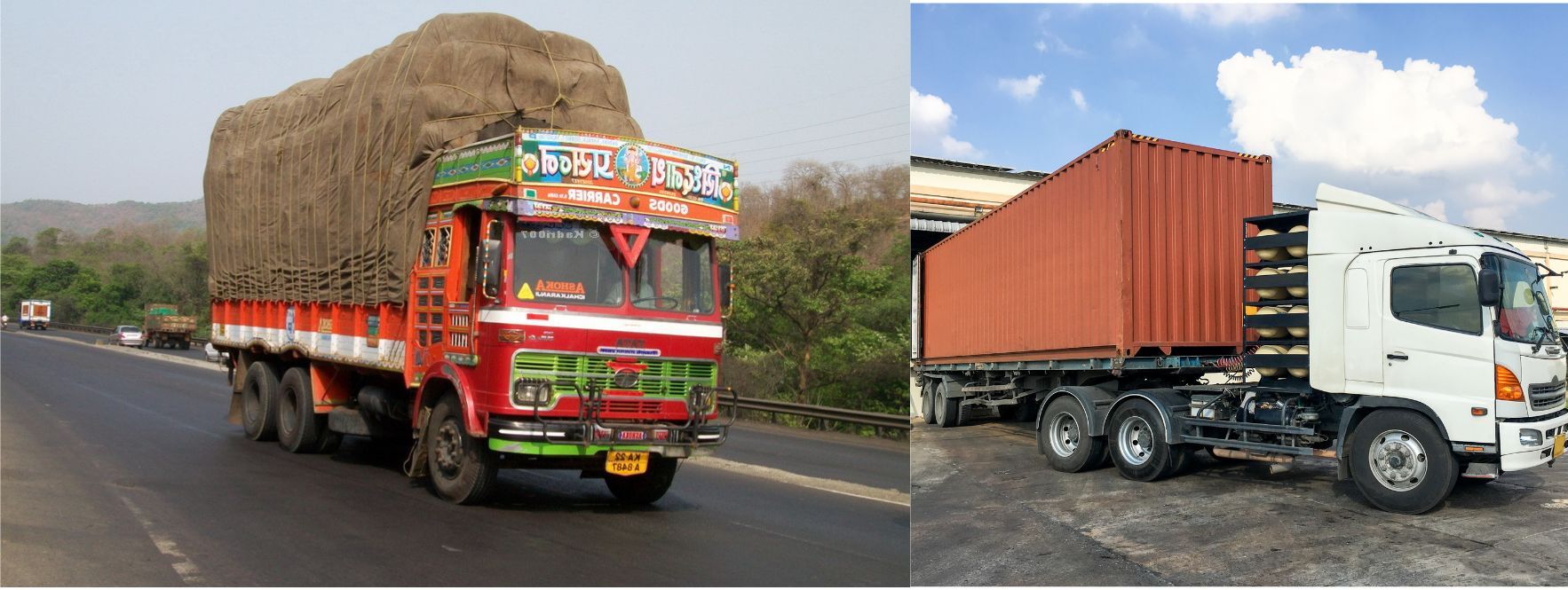 Goods Carrier and Truck Transport Services in Delhi