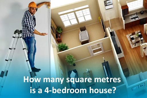 How Many Square Metres is a 4-Bedroom House?
