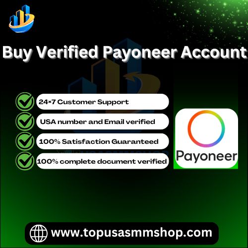 Buy Verified Payoneer Account - Topusasmmshop