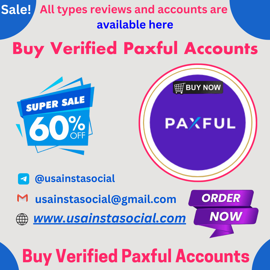 Buy Verified Paxful Accounts - Safe & Secure Crypto Trading