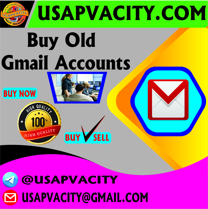 Buy Old Gmail Accounts - 100% PVA Old & Best Quality
