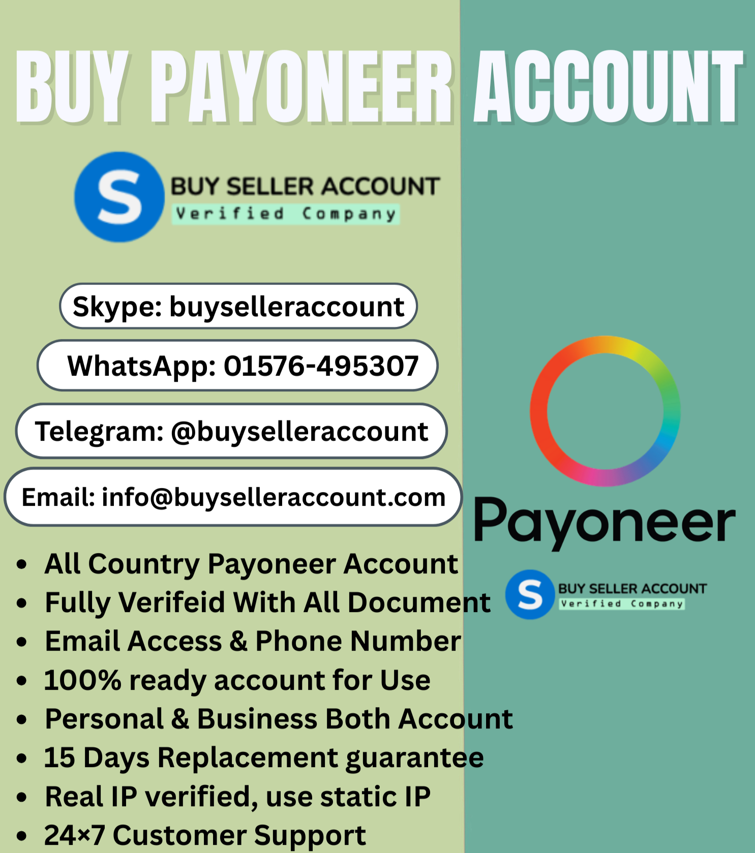 Buy Verified Payoneer Account | 100% Verified & Secure Acces