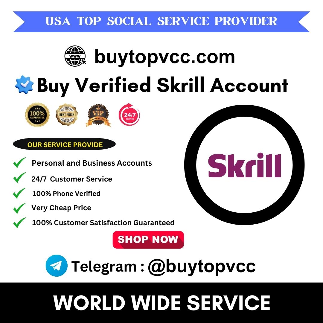 Buy Verified Skrill Account