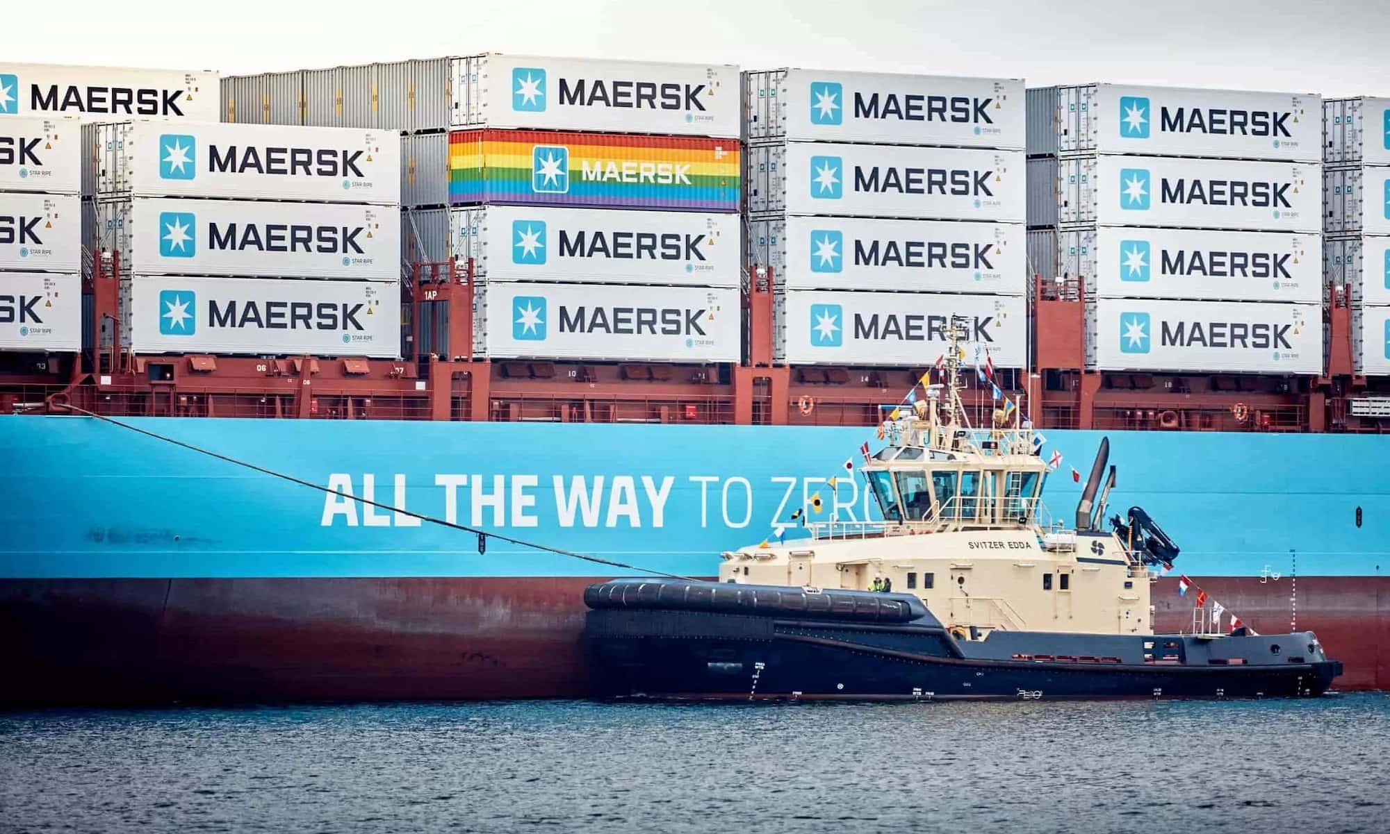 Maersk most reliable top-13 carrier in April 2025