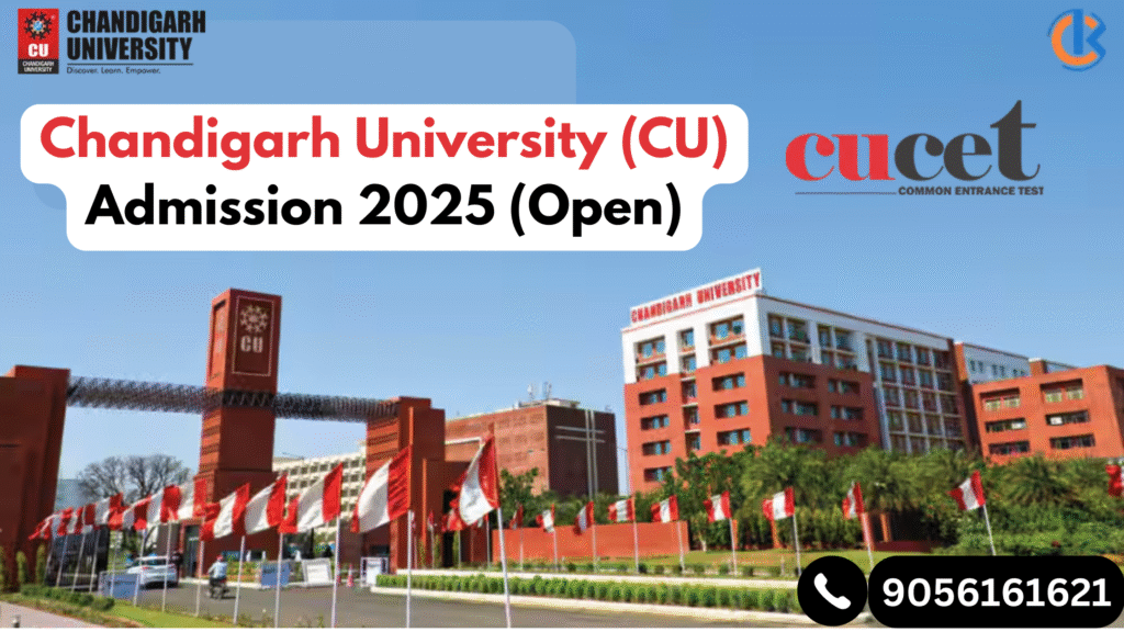 Chandigarh University (CU) Admission 2025 (Open) : Discount