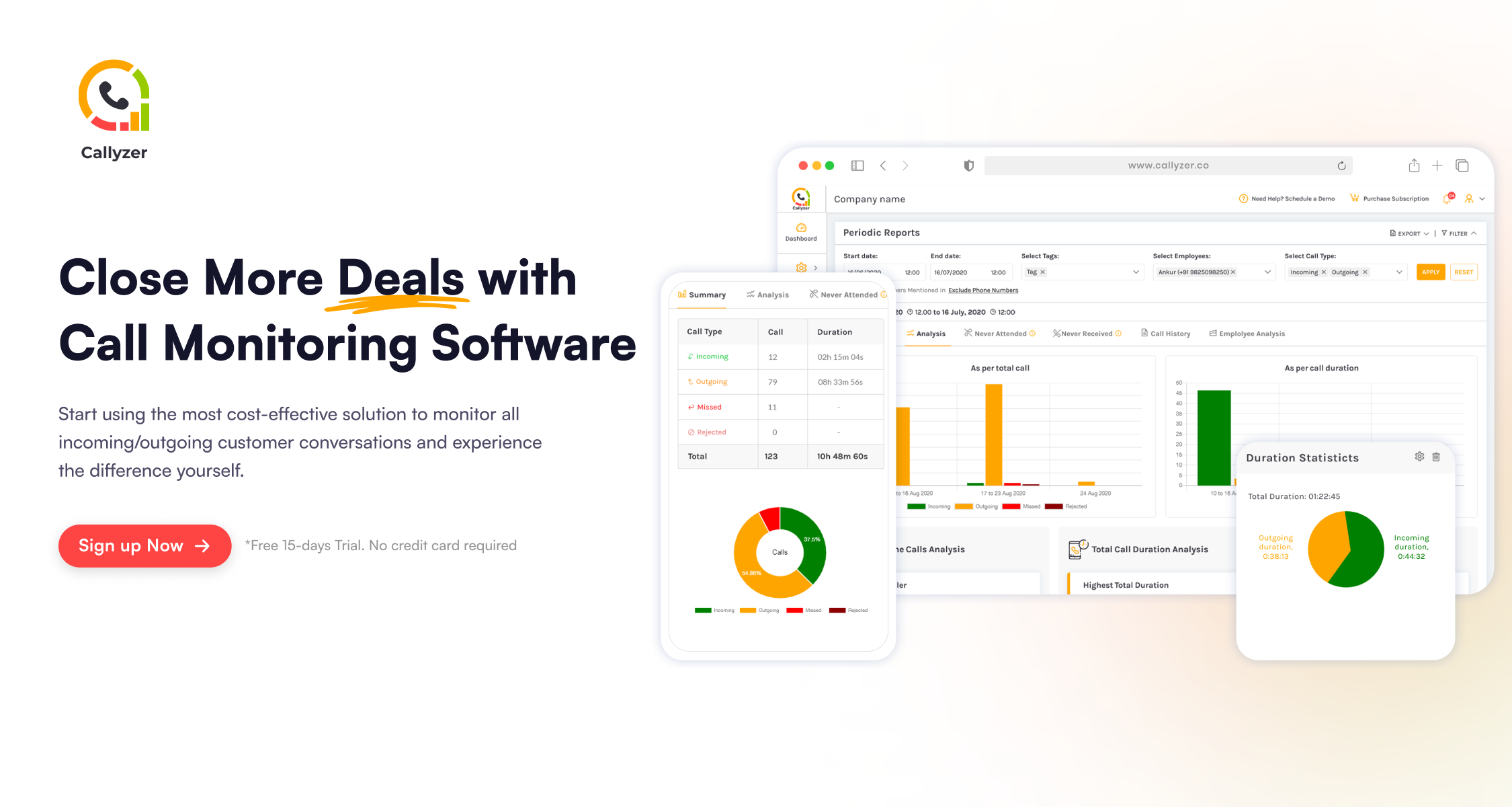 Real-Time Call Monitoring Software to Track Call Quality - Callyzer