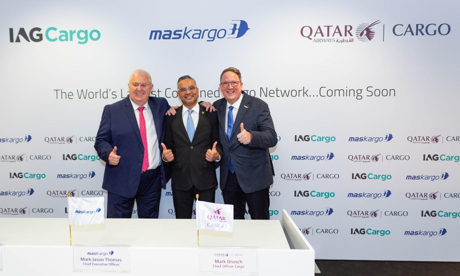 Air cargo alliance by Qatar, IAG and MASkargo targets global reach