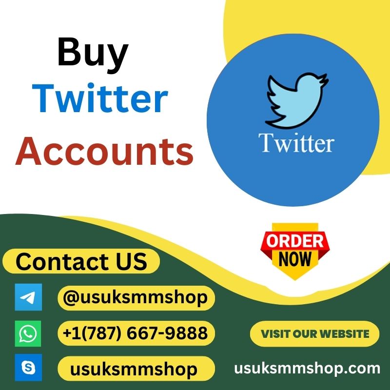 Buy Twitter Accounts - 100% The Safest Way to Pay