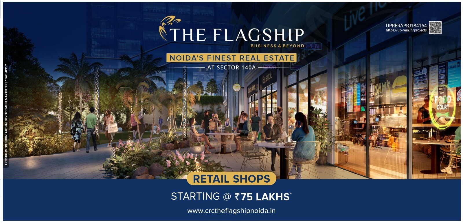 CRC The Flagship in Noida Sector 140A - Commercial Project