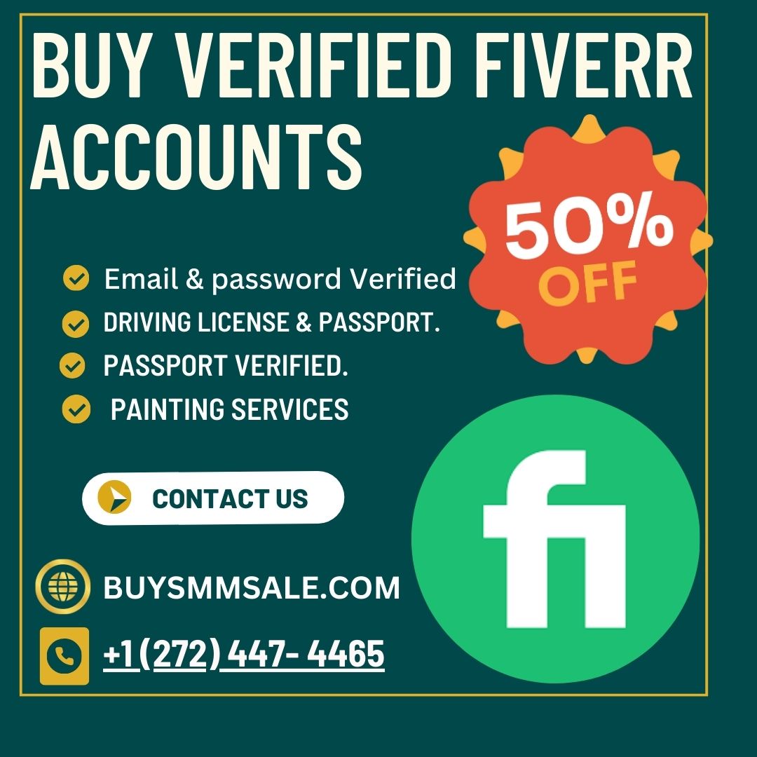 Buy Verified Fiverr Accounts - 100% Best Place &Cheap price