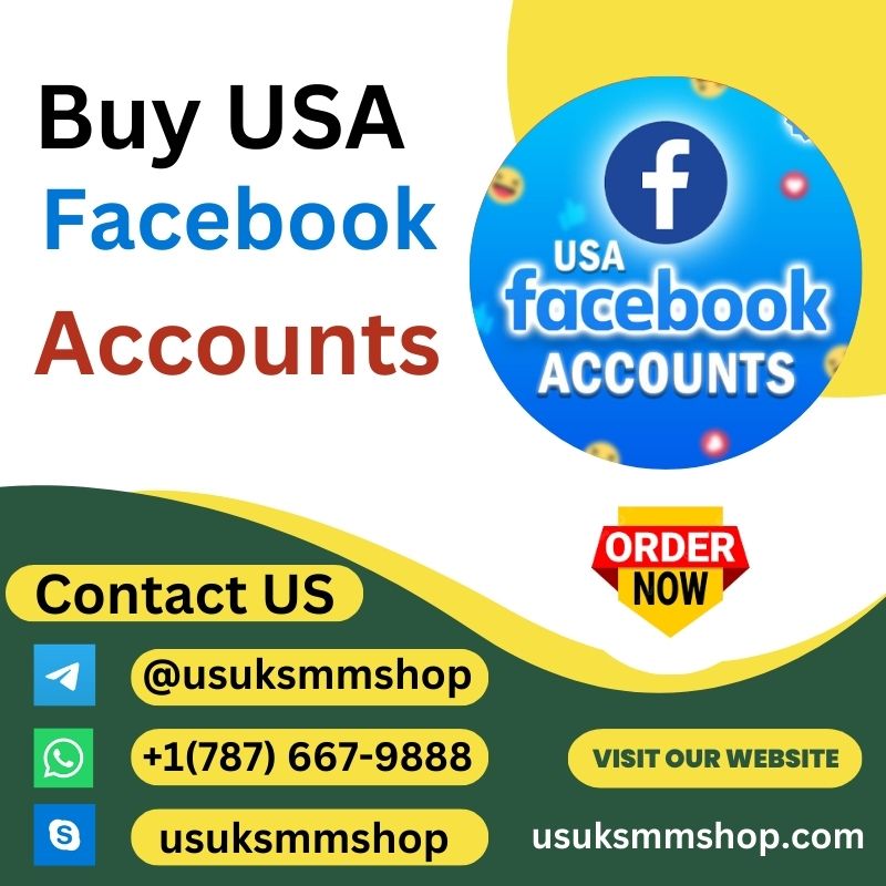 Buy USA Facebook Accounts - 100% The Safest Way to Pay