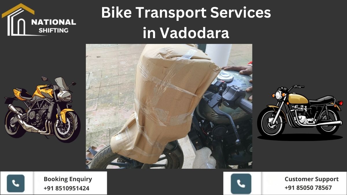 Bike Transport Services in Vadodara | Low Cost