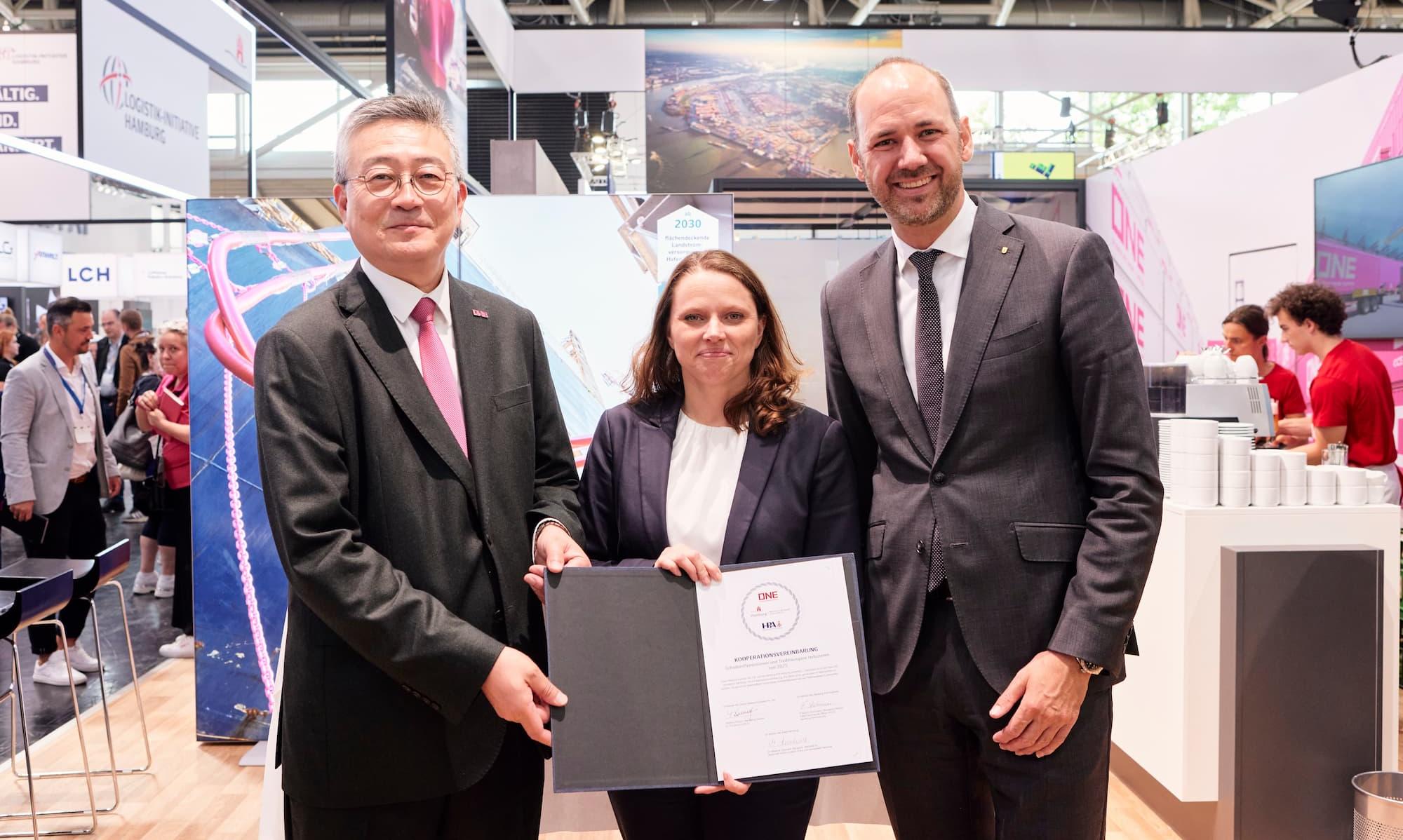 ONE, Hamburg Port Authority sign agreement for shore power