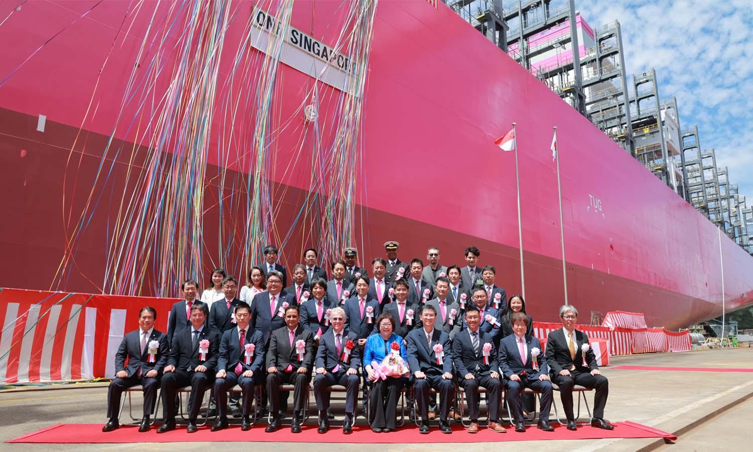 ONE strengthens global capacity as ONE Singapore joins fleet