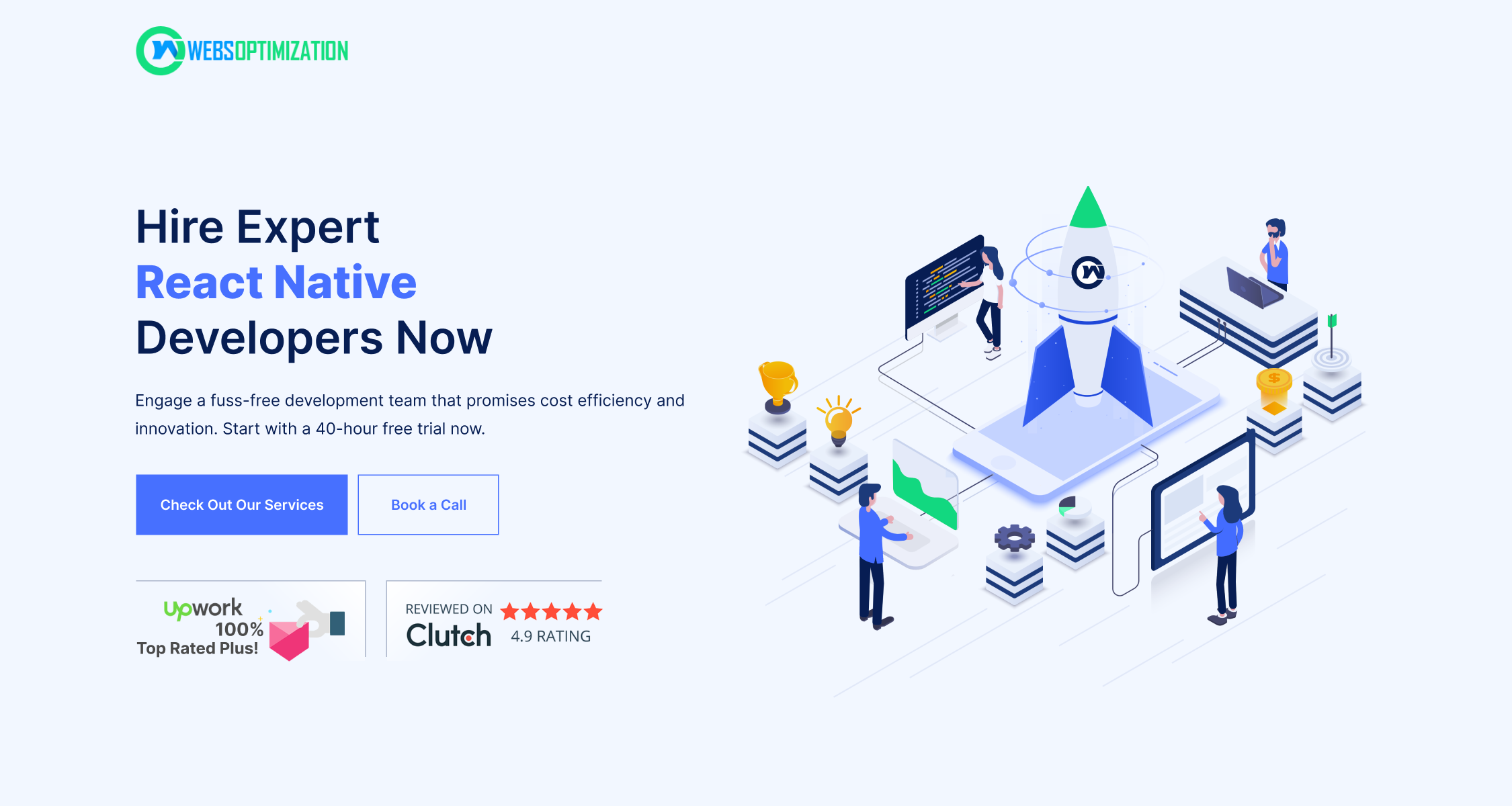 Hire React Native Developers | Expert App Developers for Hire