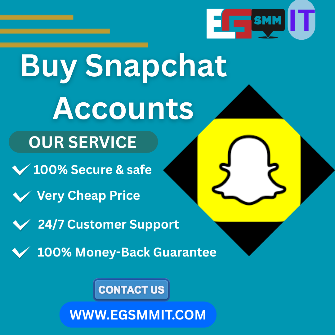 Buy Snapchat Accounts - Egsmmit
